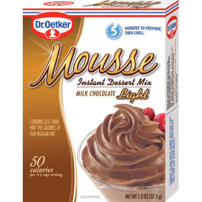 Dr. Oetker Milk Chocolate Mousse Light – One Stop German Shop