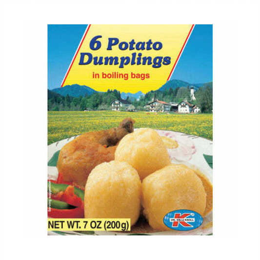 Dr. Willi Knoll 6 Potato Dumplings Halb & Halb Boiling Bag