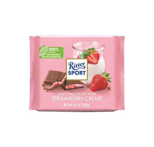 Ritter Sport Milk With Strawberry Crème