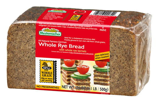 Mestemacher Whole Rye Bread