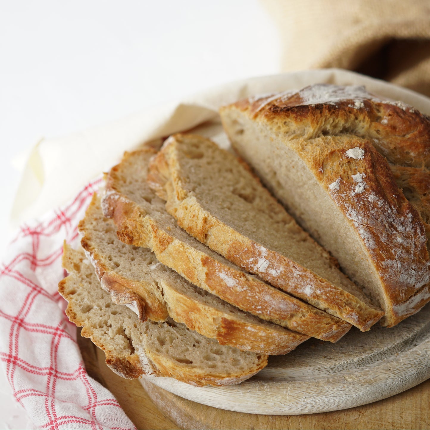 Spelt Beer Crusty Bread