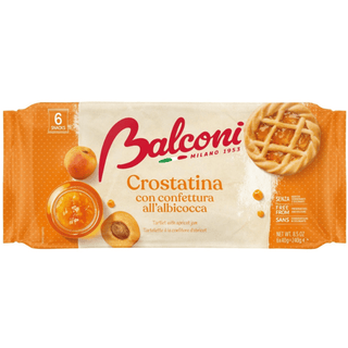 Balconi Crostatina Albicocca Apricot Tartlets