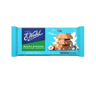 Wedel Czekol. Mleczna z Orzechami Laskowymi (Milk Chocolate. w/ Hazelnuts)