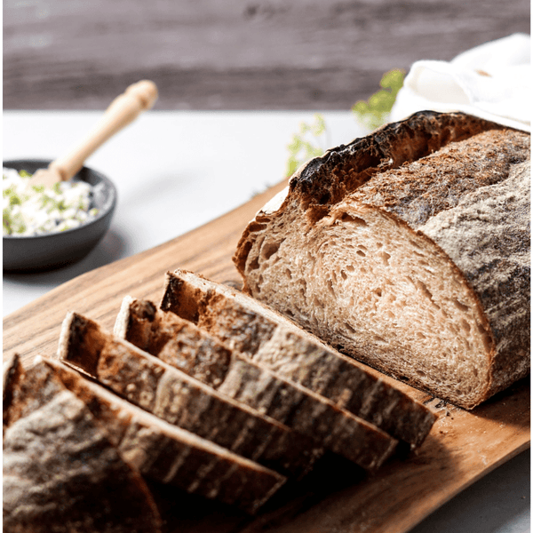 German Sourdough (Bauernbrot) — freshly baked loaf