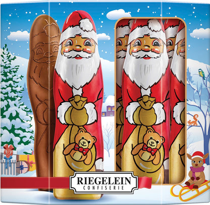 Riegelein Solid Santa Clause 10 Pack 125g