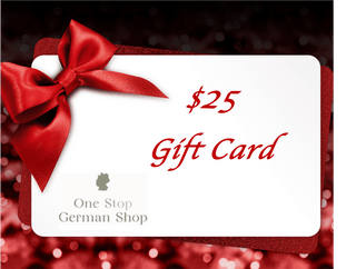 $25 Gift Card - One Stop German Shop digital