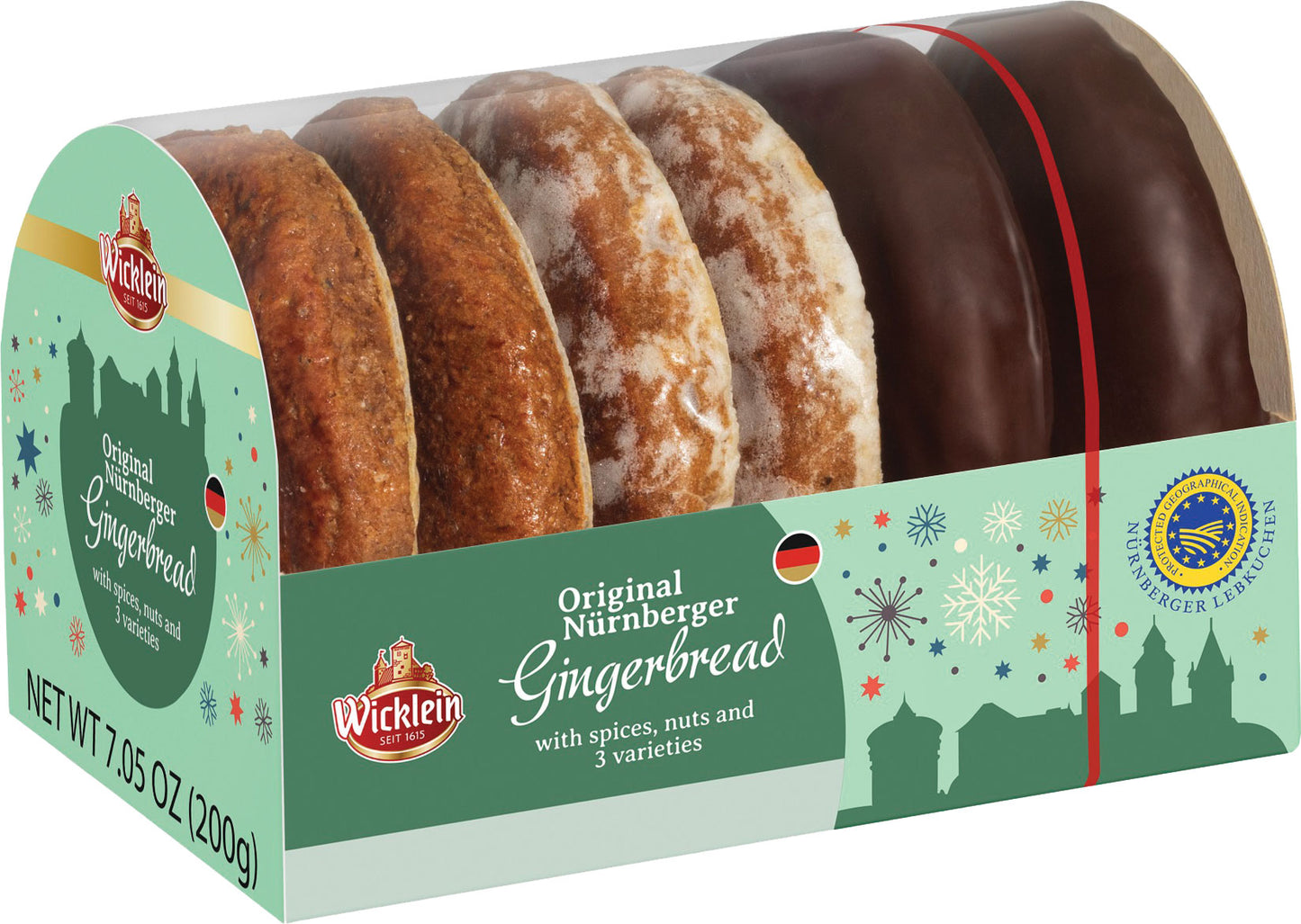 Wicklein Gingerbread Assorted with Oblaten