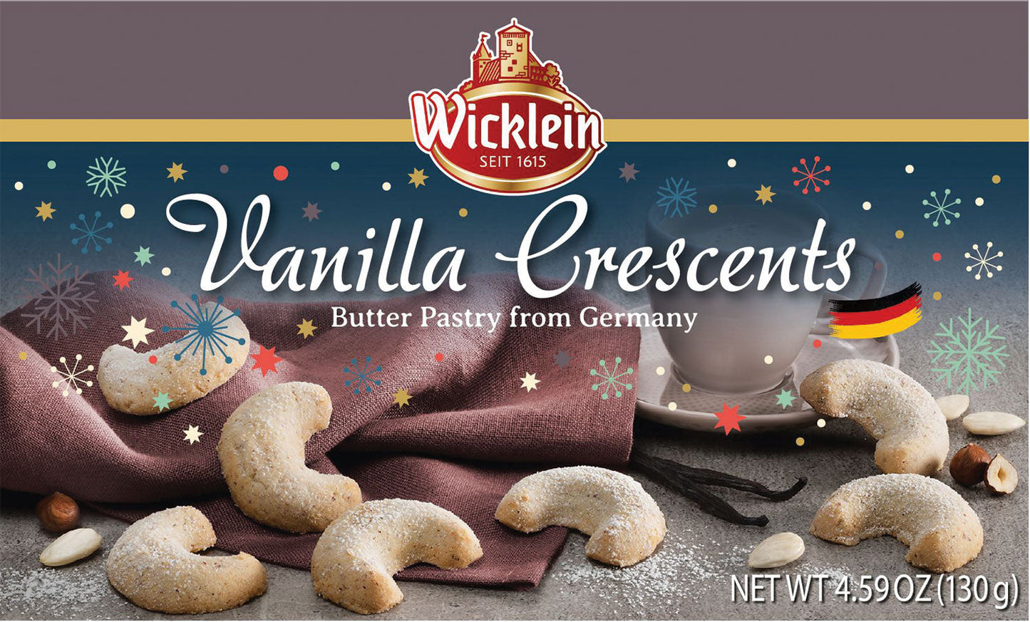 Wicklein Vanilla Crescents Gift Box