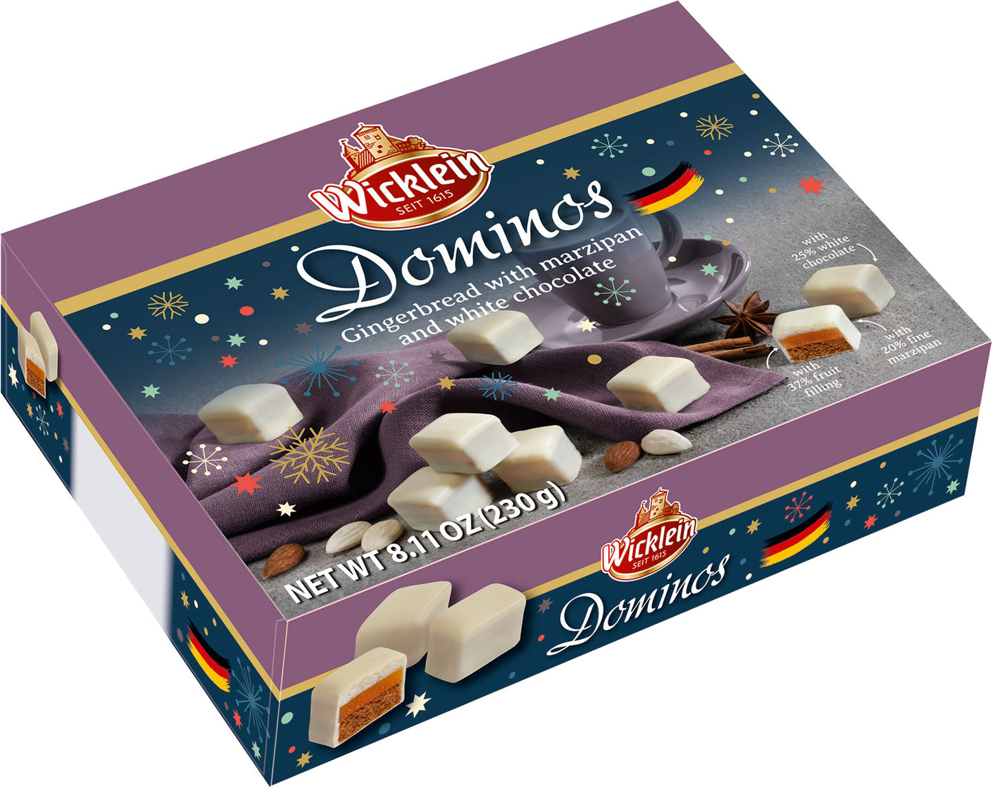 Wicklein "Dominosteine" White Chocolate Gift Box