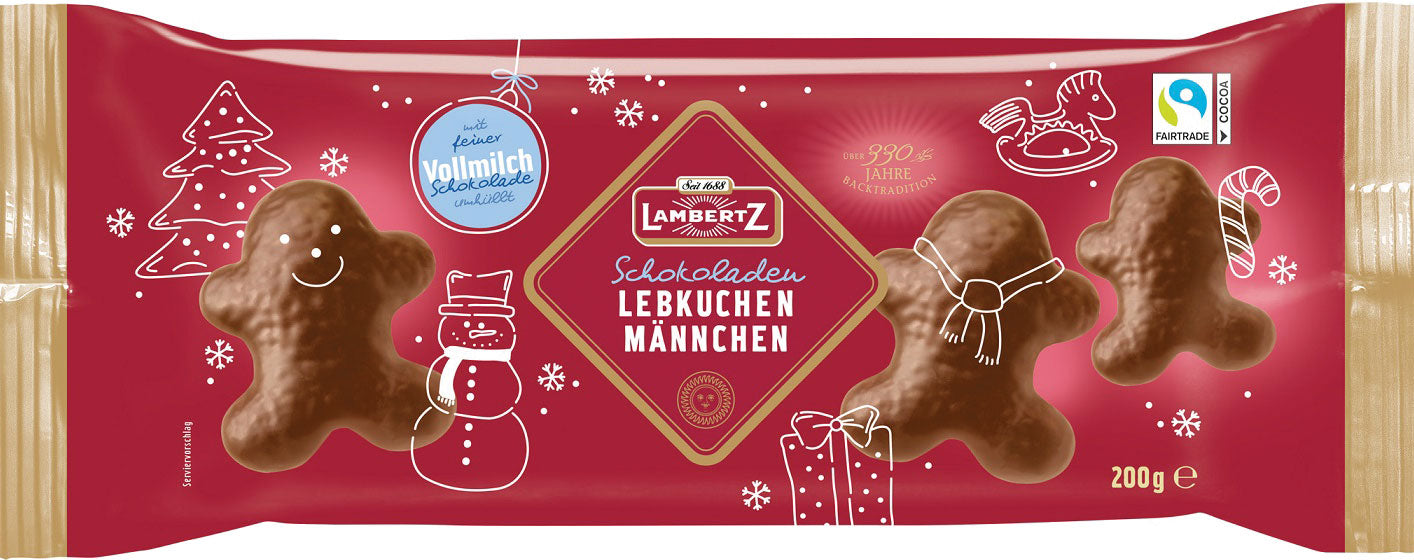 Lambertz Gingerbread Man Milk Chocolate