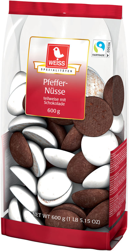 Weiss Chocolate Pfeffernüsse 600g