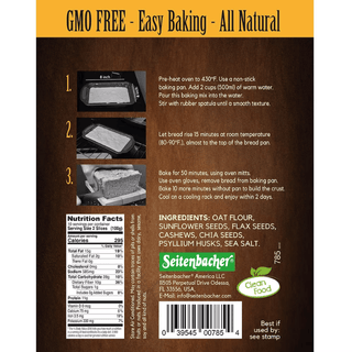 Seitenbacher Gluten Free Bread Mix