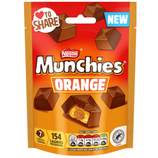 Munchies Orange Milk Chocolate Soft Caramel Pouch