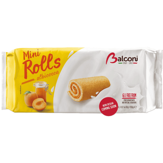Balconi Mini Rolls Apricot Filling