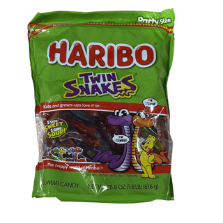 Haribo Twin Snakes XX Large (28.8oz)