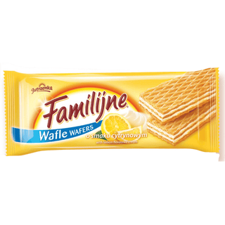 Jutrzenka Wafle Familijne Cytrynowe (Lemon Wafers)