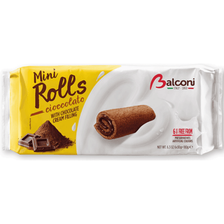 Balconi Mini Rolls Cocoa Filling