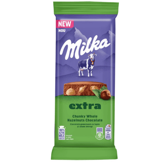 Milka Extra Chunky Whole Nuts Chocolate