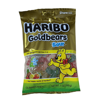 Haribo Sour Goldbears Large (7oz)