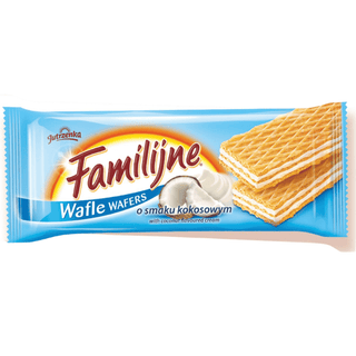 Jutrzenka Wafle Familijne Kokosowe (Coconut Wafers)