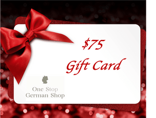 $75 Gift Card - One Stop German Shop digital