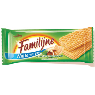 Jutrzenka Wafle Familijne Orzechowe (Hazelnut Wafers)