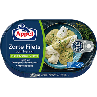 Appel Heringfilets In Dill-Kräuter-Creme