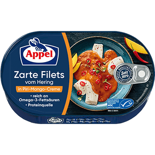 Appel Heringsfilet Piri-Mango-Creme