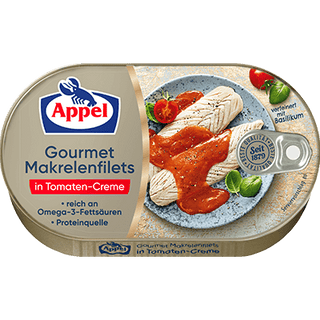 Appel Makrelenfilets In Tomaten-Crème