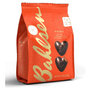 Bahlsen Akora Gingerbread Hearts Dark Chocolate