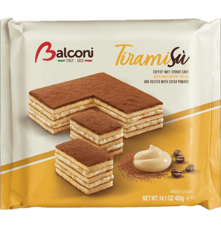 Balconi Torta Tiramisu flavored sponge cake.
