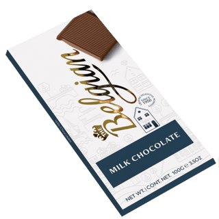 A classic Belgian Milk Chocolate bar.