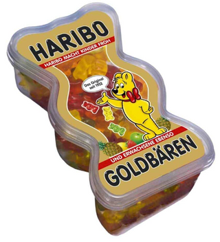 Haribo Goldbears in Bear Shaped Box