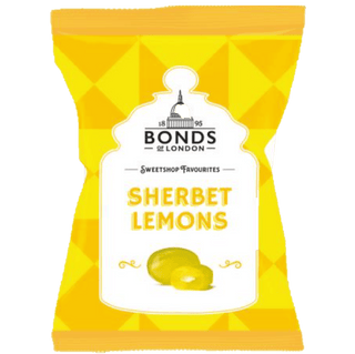 Bonds Lemon Sherbet fizzy hard-boiled candies.