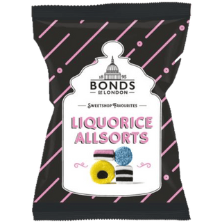 Bag of Bonds traditional Liquorice Allsorts.