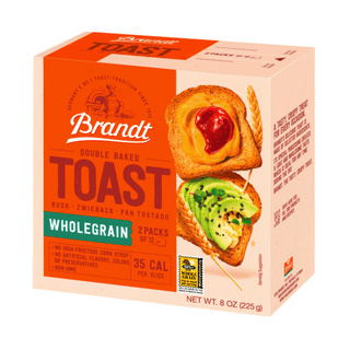 german whole grain crisp bread from brandt