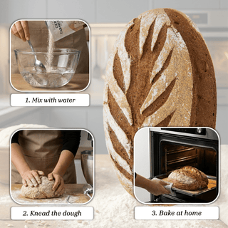 Brot & Crust German Rye Pumpernickel Style Bread Baking Mix - Gluten Free