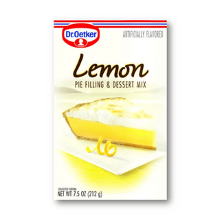 german dr.oetker lemon pie