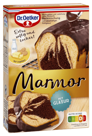 Dr. Oetker Marmorkuchen Mit Glasur