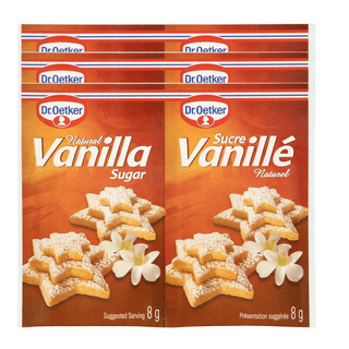 Dr. Oetker Natural Vanilla Sugar 6 Pack