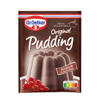 Dr. Oetker Original Pudding Dark Chocolate 3 Pack feinherb Schokolade