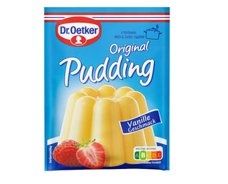 Dr. Oetker Original Pudding Vanille Geschmack 3 Pack