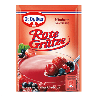 Dr. Oetker Rote Grütze Himbeere Red Jelly Raspberry 3 Pack