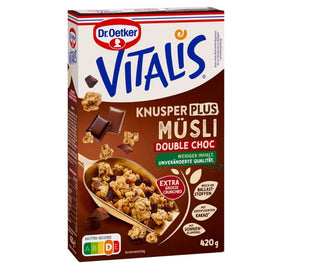 Dr. Oetker Vitalis Knusper Plus Double Schoko Muesli