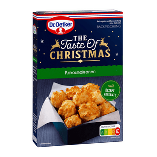 Dr. Oetker Weihnachtsplätzchen - Kokosmacronen