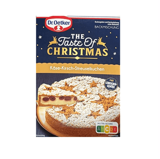 Dr. Oetker Winterliche Backidee - Käse-Kirsch-Streuselkuchen