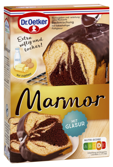 Dr. Oetker Marmorkuchen Mit Glasur