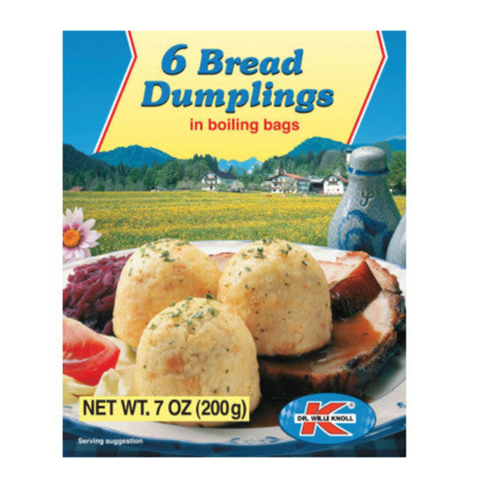 German bread dumpling mix from Dr. Willi knoll