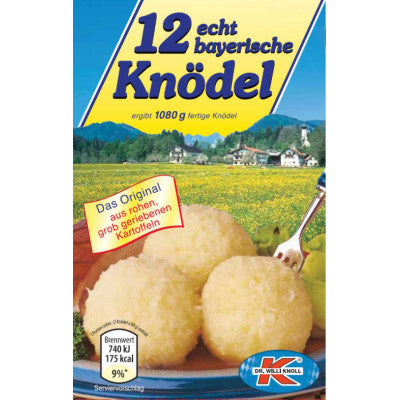 Dr. Willi Knoll 12 Kartoffelknödel nach bayerischer Art