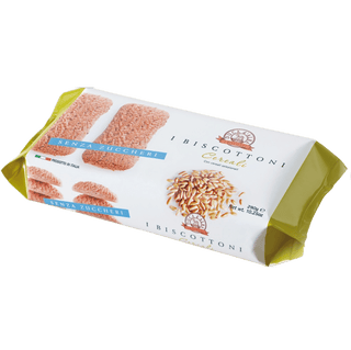 Duca D'Alba 7-Cereal sugar-dusted large biscuits.